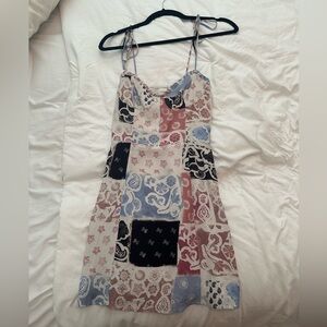 Aritzia Wilfred Paisley Dress